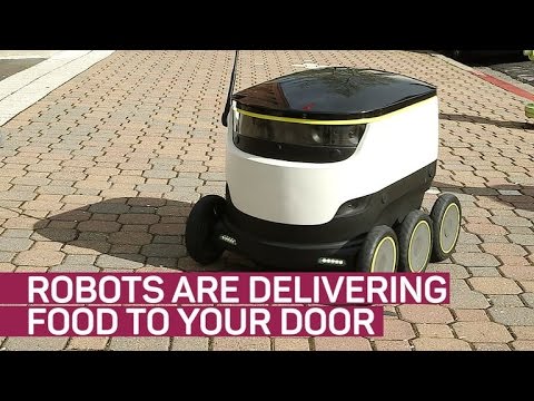 Robots are delivering food to your door