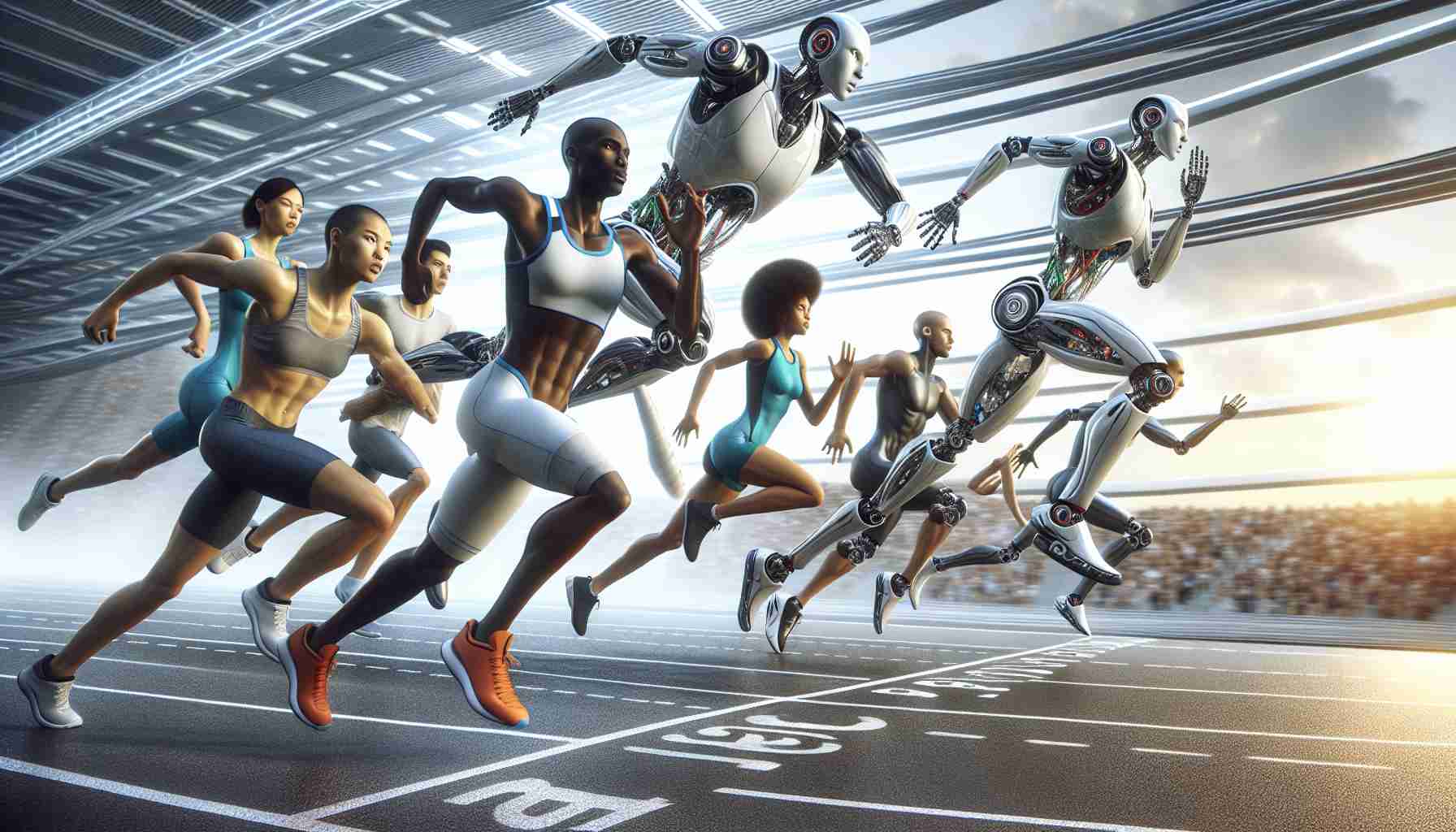 The Future of Running: Humans vs. Robots! Discover the Race of a Lifetime!