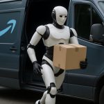 Amazonova sljedeća dostavna revolucija: Humanoidni roboti spremni za skakanje iz kombija i zamjenu kurira